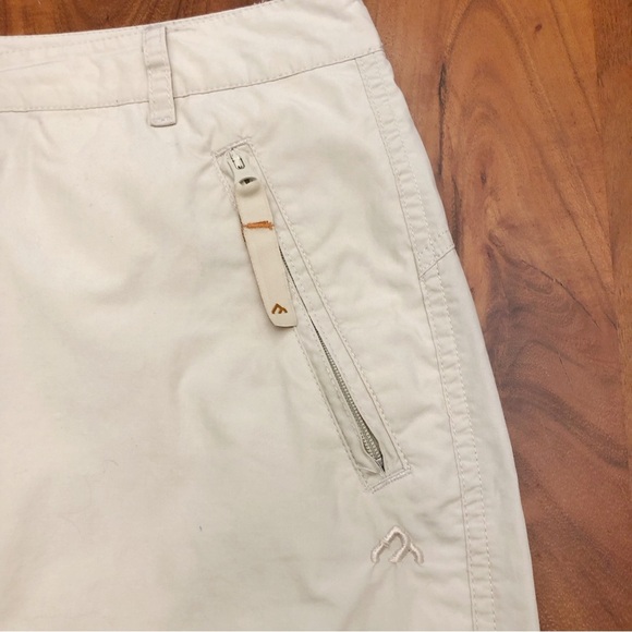 Black Mountain Cream Beige Earthy Minimalist A Line Mini Skirt. - Picture 10 of 16